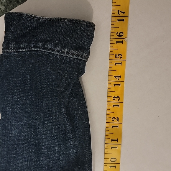 GAP Icon Jean Jacket Cotton Spandex Stretch Blend Denim Women's XS - Picture 9 of 16